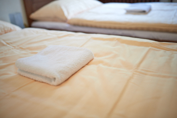 Ubytování Plzeň velká postel